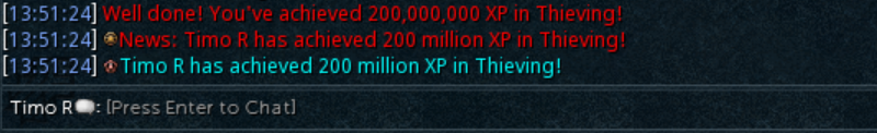 Timo_rs's tweet photo. 200m xp in Thieving achieved 🥳🦹‍♂️ #10/28 https://t.co/Y563q3gqFB