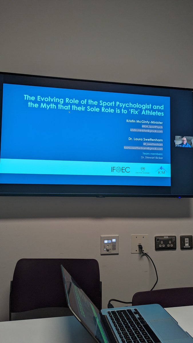 Gareth Gorman (@garethpsych) on Twitter photo A real interesting topic in the role of a sports psych & promoting a psychological informed environment when working with athletes, teams and coaches, thanks <a href="/a_whitehead1/">Dr Amy Whitehead</a>, <a href="/l_swettenham/">Dr Laura Swettenham</a>, <a href="/jennycoady10/">Jenny Coe</a> & <a href="/KM_SportPsych/">Dr. Kristin McGinty-Minister</a> A real interesting topic in the role of a sports psych & promoting a psychological informed environment when working with athletes, teams and coaches, thanks <a href="/a_whitehead1/">Dr Amy Whitehead</a>, <a href="/l_swettenham/">Dr Laura Swettenham</a>, <a href="/jennycoady10/">Jenny Coe</a> & <a href="/KM_SportPsych/">Dr. Kristin McGinty-Minister</a>