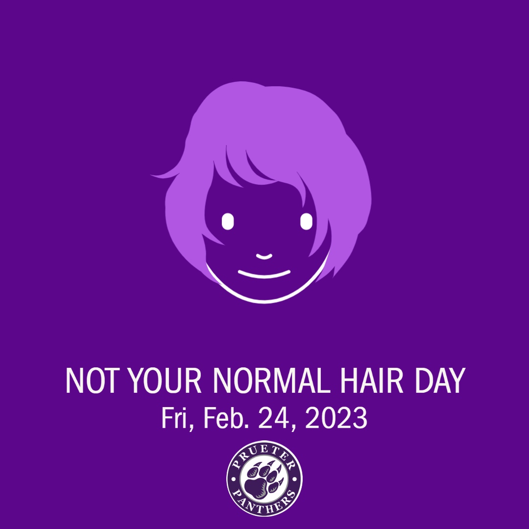 Tomorrow is Not Your Normal Hair Day!
#PrueterPS #PrueterPanthers #WRDSB #SpiritDay