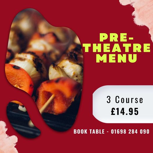 TheKurryLounge's tweet photo. TRY OUR PRE-THEATRE MENU 🍽

3 COURSE FOR ONLY £14.95

WILL MAKE YOU FEEL LIKE HOME ❣️

THURSDAY TIME - 4.00PM to 6:00PM

BOOK TABLE NOW ☎️☎️ 01698 284 090

#pretheatre #pretheatremenu #hamilton https://t.co/IW59AdVTbI