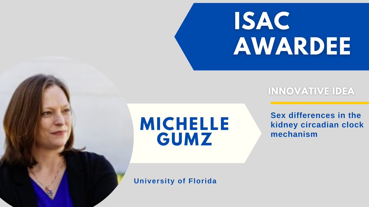 ISAC_KUH's tweet photo. #ISACAwardee

We want to congratulate Dr. Michelle Gumz ( @uflorida) for being one of the recipients of the #ISACAward from the most recent review cycle. 🎉

Give Dr. Gumz a big CONGRATULATIONS in the comments below.

Click here to learn more https://t.co/L7bguACKUs https://t.co/VT8aOpzESw