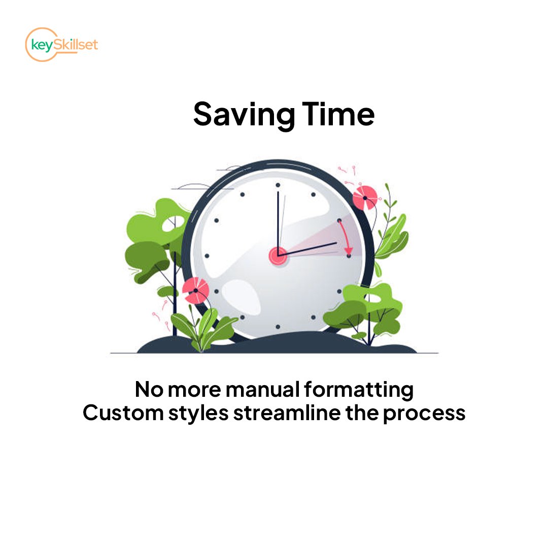 keyskillset's tweet photo. Check out here the benefits of custom styles. Why should one use custom styles on MS Word? Know more from the carousel post given here, you can also read our #blog on #customstyles. For more such #hacks, #tips, and #facts, you can follow us across all our #socialmedia platform https://t.co/nC0eBtVtAa