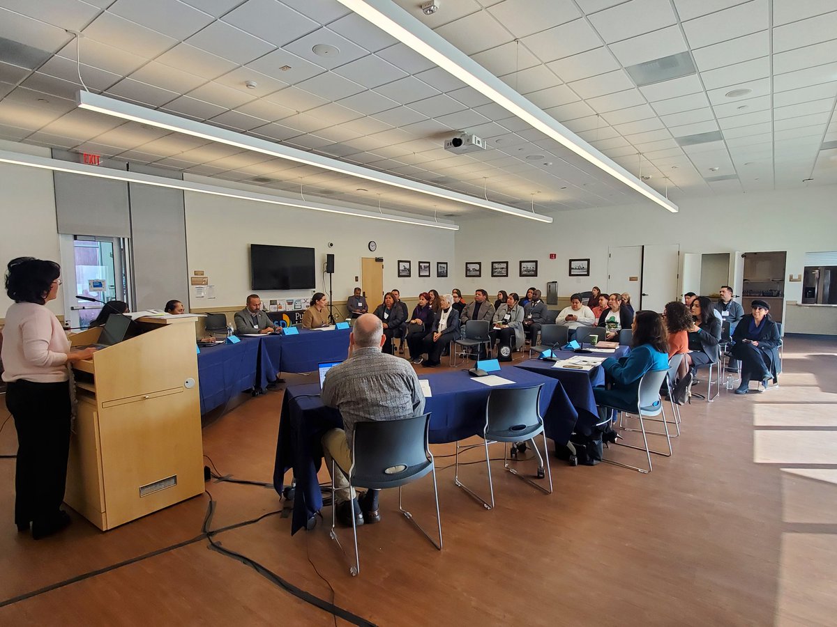 Yesterday, our wonderful assistant principal, Virginia Mendoza, along with other key partners, participated in a community roundtable to discuss and collaborate on how to break down barriers and address challenges for students and families in the San Ysidro community. #SanYsidro