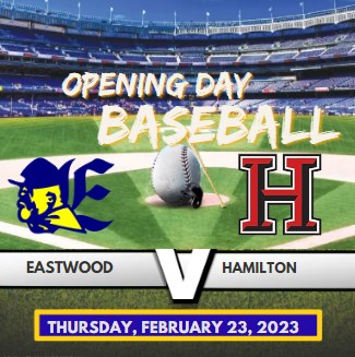 live_texan's tweet photo. Eastwood 🆚 Hamilton |Varsity Baseball
Troopers @ Bulldogs  
📆 :Thursday, February 23, 2023
⏰ : 1:30 PM
📺 : https://t.co/IyDHqPZctY

@EastwoodTrooper
@EastwoodHQ
@EastwoodSports
@EHSCoachLopez 
@hamiltonisd
@HamiltonDogsBSB https://t.co/3Iscayj0SJ