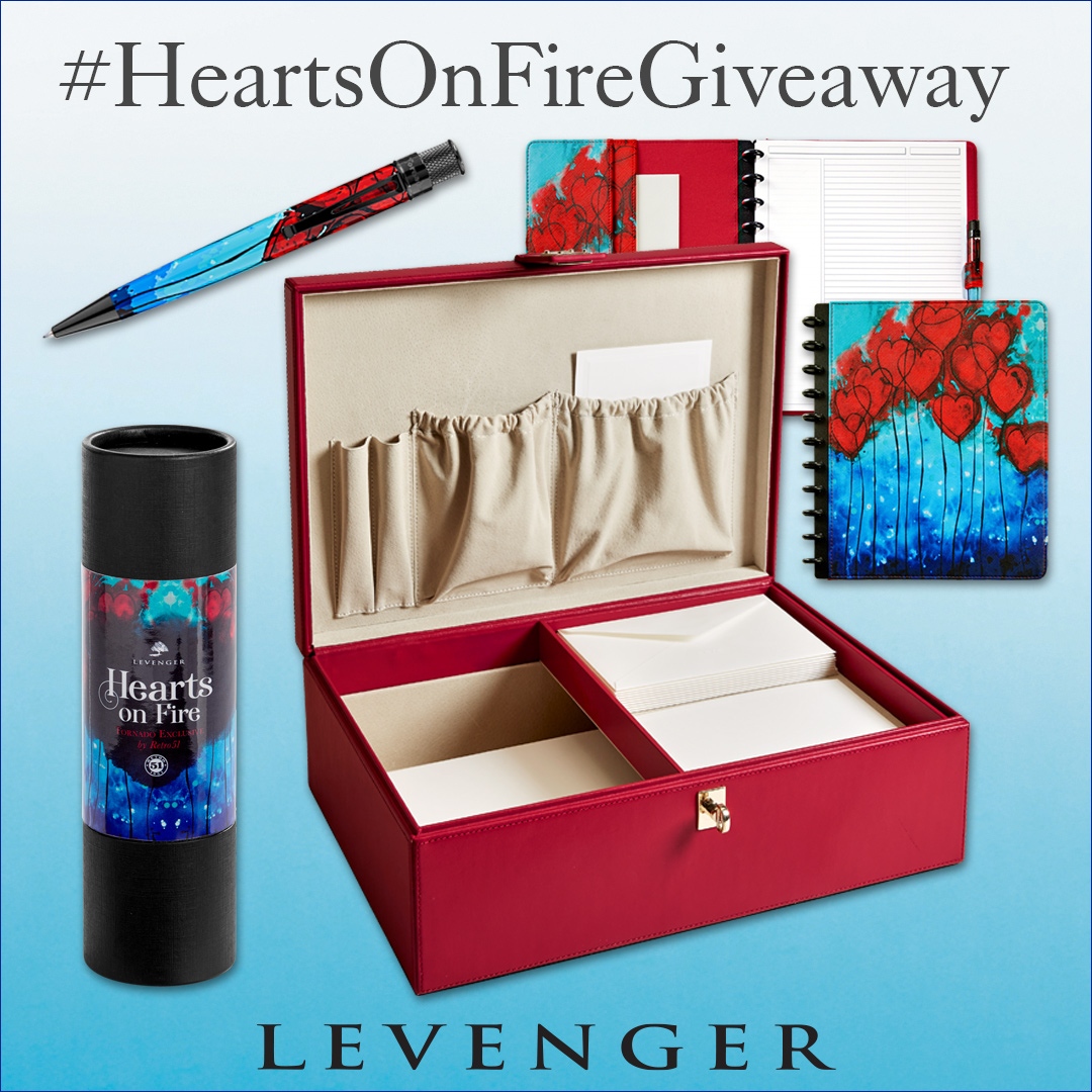 Last chance to enter our #HeartsOnFireGiveaway ❤️ valued at $500. To enter, like this post and tag 2 friends. Ends 2/28/23 @ 11:59 EST.
⁠
#Giveaway #Contest #LevengerGiveaway #Levenger #FebruaryGiveaway #SocialGiveaway #EnterToWin