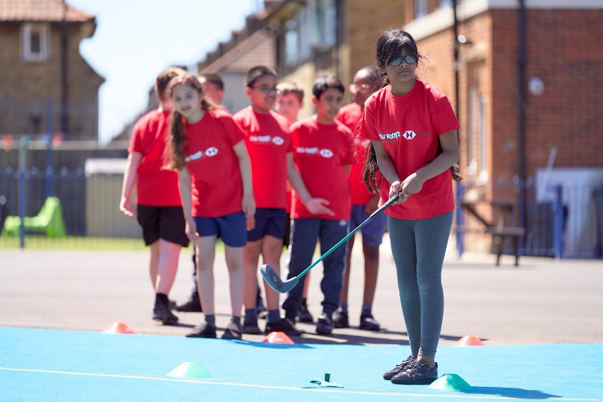 Golfway (@golfwayofficial) on Twitter photo We are proud to have supported the Golf Foundation's HSBC Golf Roots programme, alongside <a href="/nicolagolfer/">Nicola Bennett Official</a>, introducing many children to golf through Golfway Play! 😀 ⛳
#ThrowbackThursday We are proud to have supported the Golf Foundation's HSBC Golf Roots programme, alongside <a href="/nicolagolfer/">Nicola Bennett Official</a>, introducing many children to golf through Golfway Play! 😀 ⛳
#ThrowbackThursday
