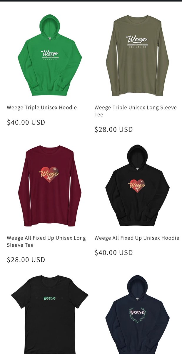 Available at weegemusic.com