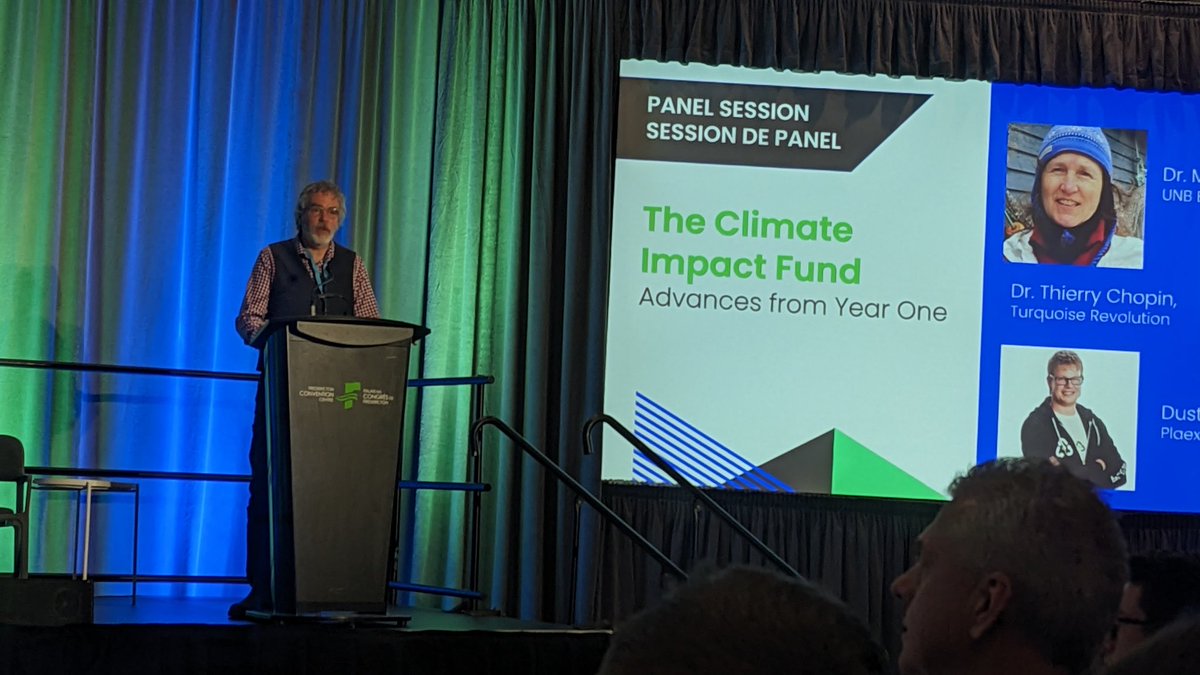 SBAtlantic's tweet image. #TeamSpringboard &amp;amp;@UNBResearch&apos;s Hart Devitt speaks to the diversity of #climatechangeresearch &amp;amp; #climatechangepartnerships happening @UNB.