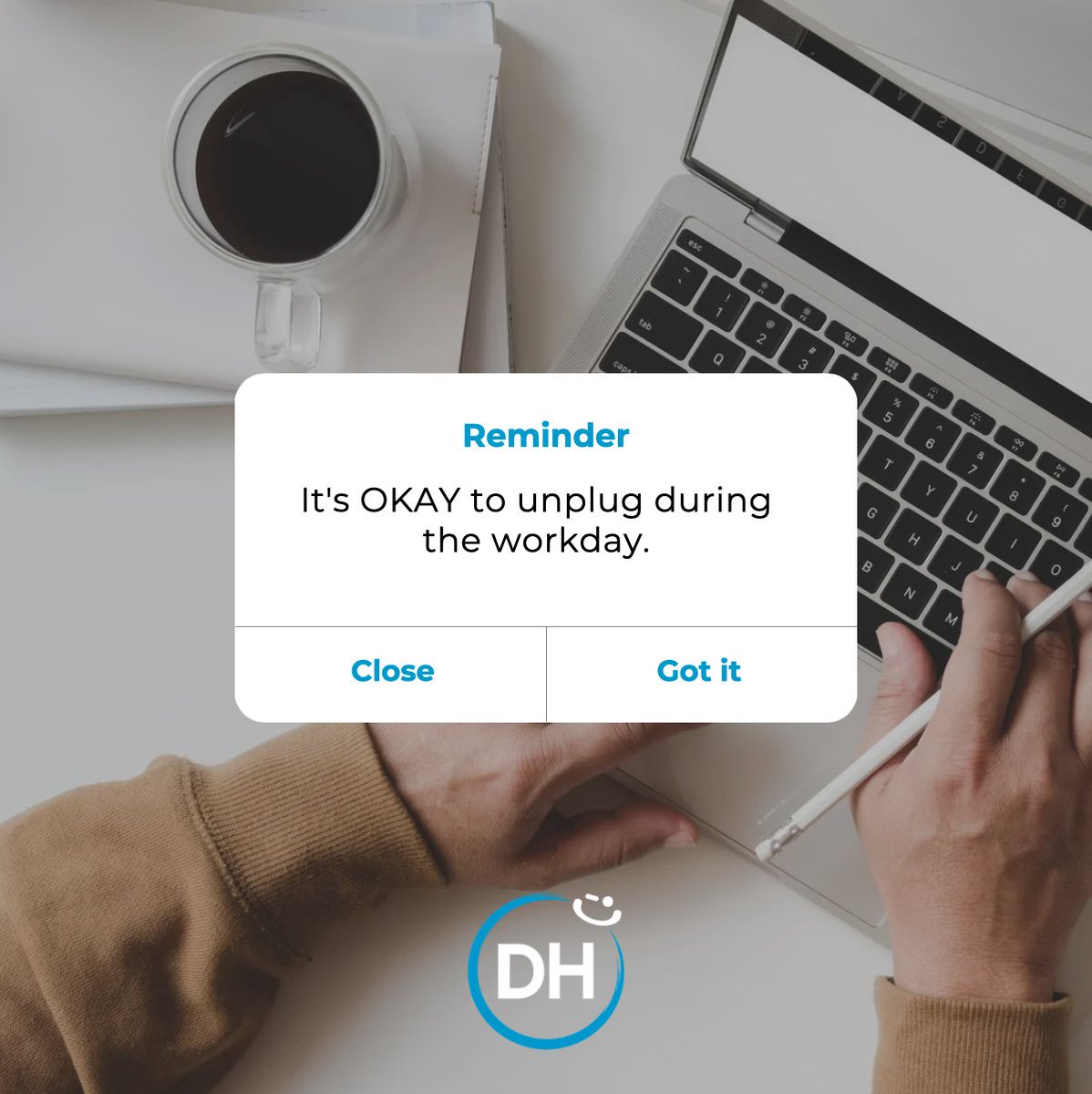 According to Gallup’s State of the World’s Workplace report, stress and anxiety levels are still at an all-time high. Here are four ways to disconnect to reconnect during the workday. bit.ly/3KyJeWx

#DeliveringHappiness #Wellbeing