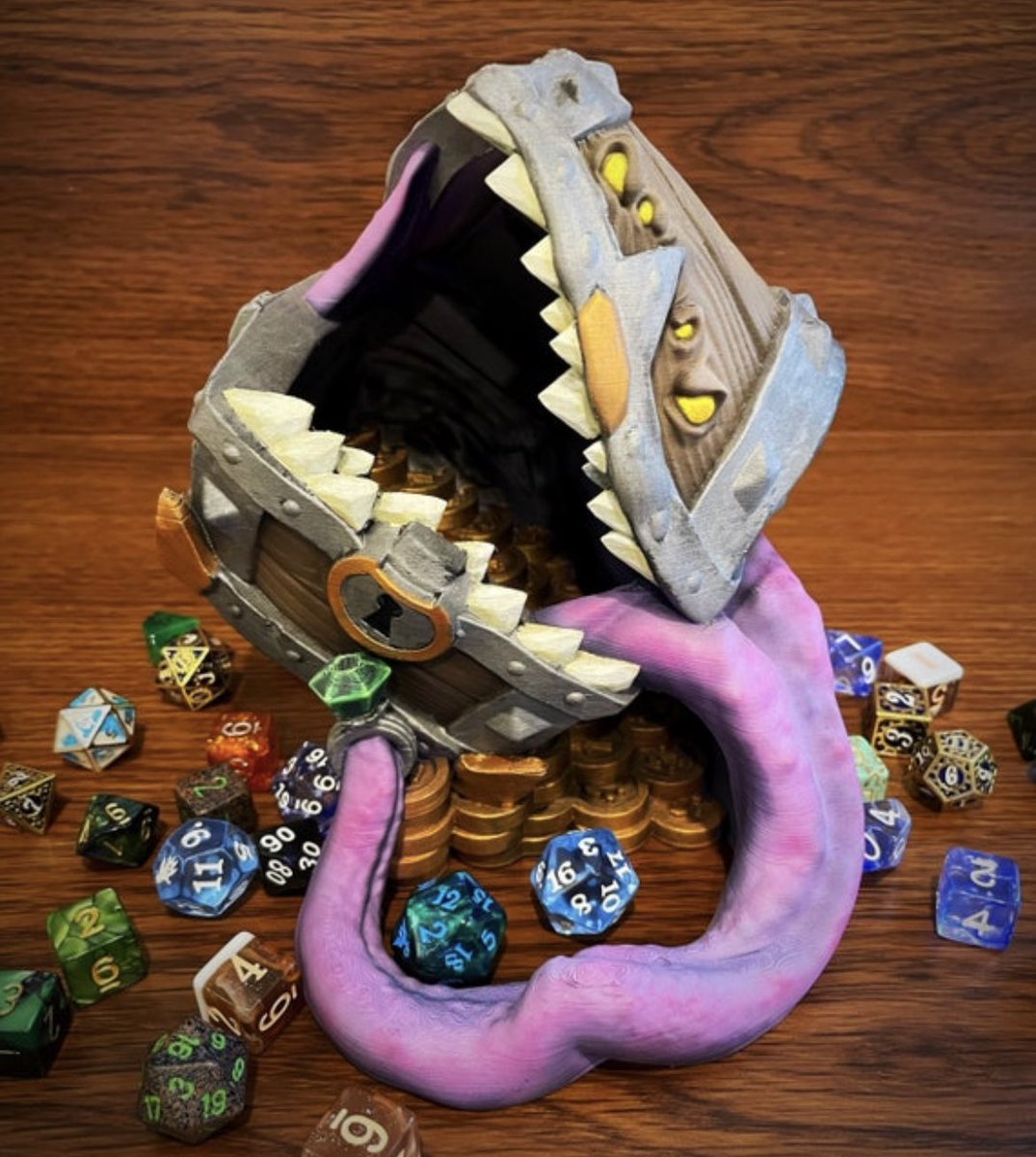 talonclaw's tweet photo. Welcome to all our new followers! We are Talon &amp; Claw and we are makers of quality wooden gaming accessory , we 3D print and also make candles!

We love what we do and love being active in this amazing community. We thank you for following along on our adventure! #dnd #ttrpg https://t.co/QbwBeUlj7N