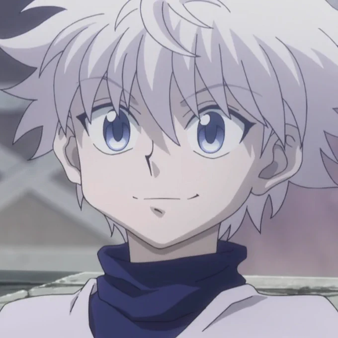 Killua Zoldyck - HunterXHunter 
- bestie heard "Do You" and entered his rebel era
- specifically loves the dark or emotional songs but Gon helps him appreciate the brighter ones
- He loves Yoongi's demeanor as a person so much 