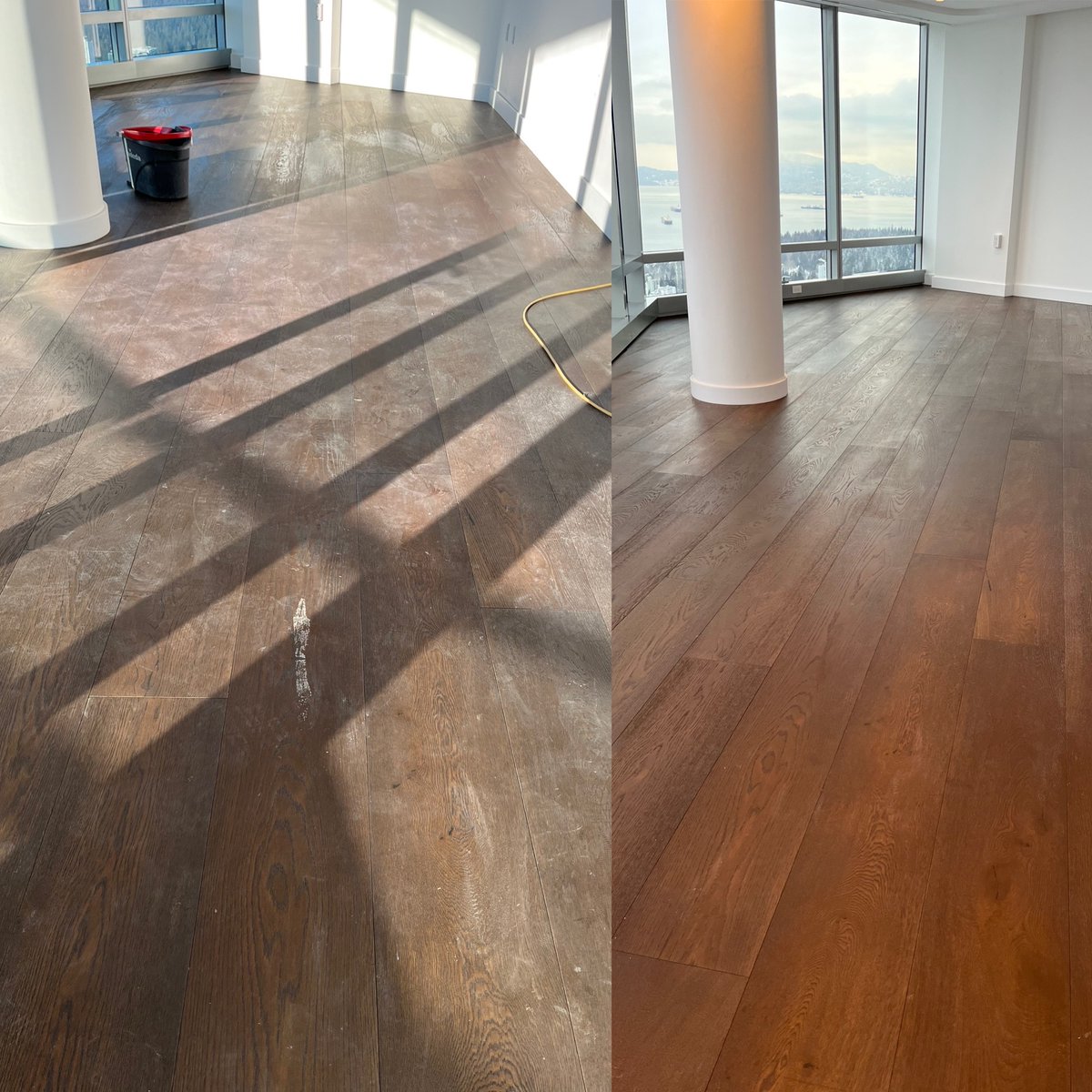 PCCGreenClean's tweet image. That before and after glow👏✨