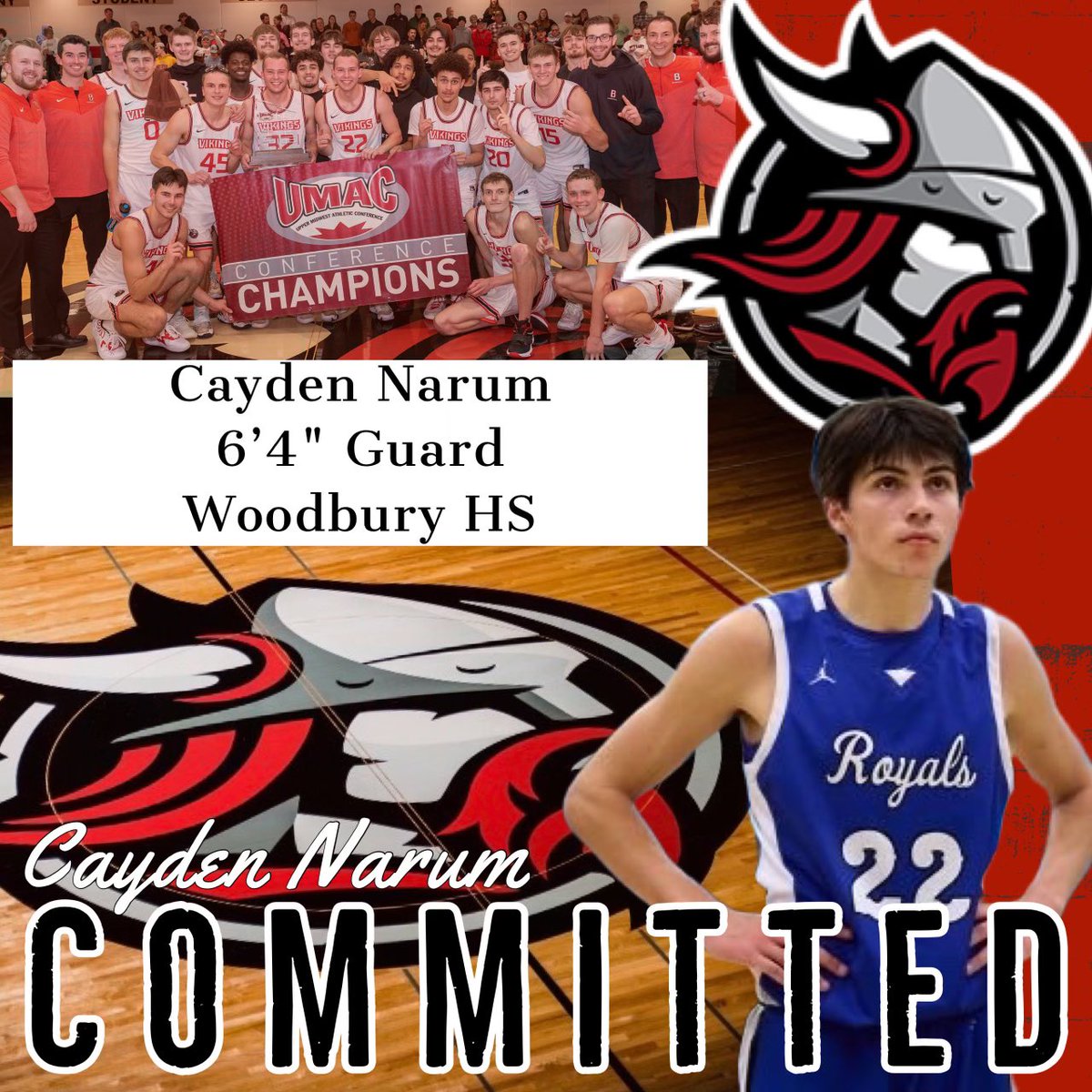 Super excited to announce my commitment to Bethany Lutheran College to further my academic and athletic career. I would like thank my family, coaches, and teammates for their support along the way. Go Vikings! <a href="/BLC_MensHoops/">Vikings Men's Basketball</a>