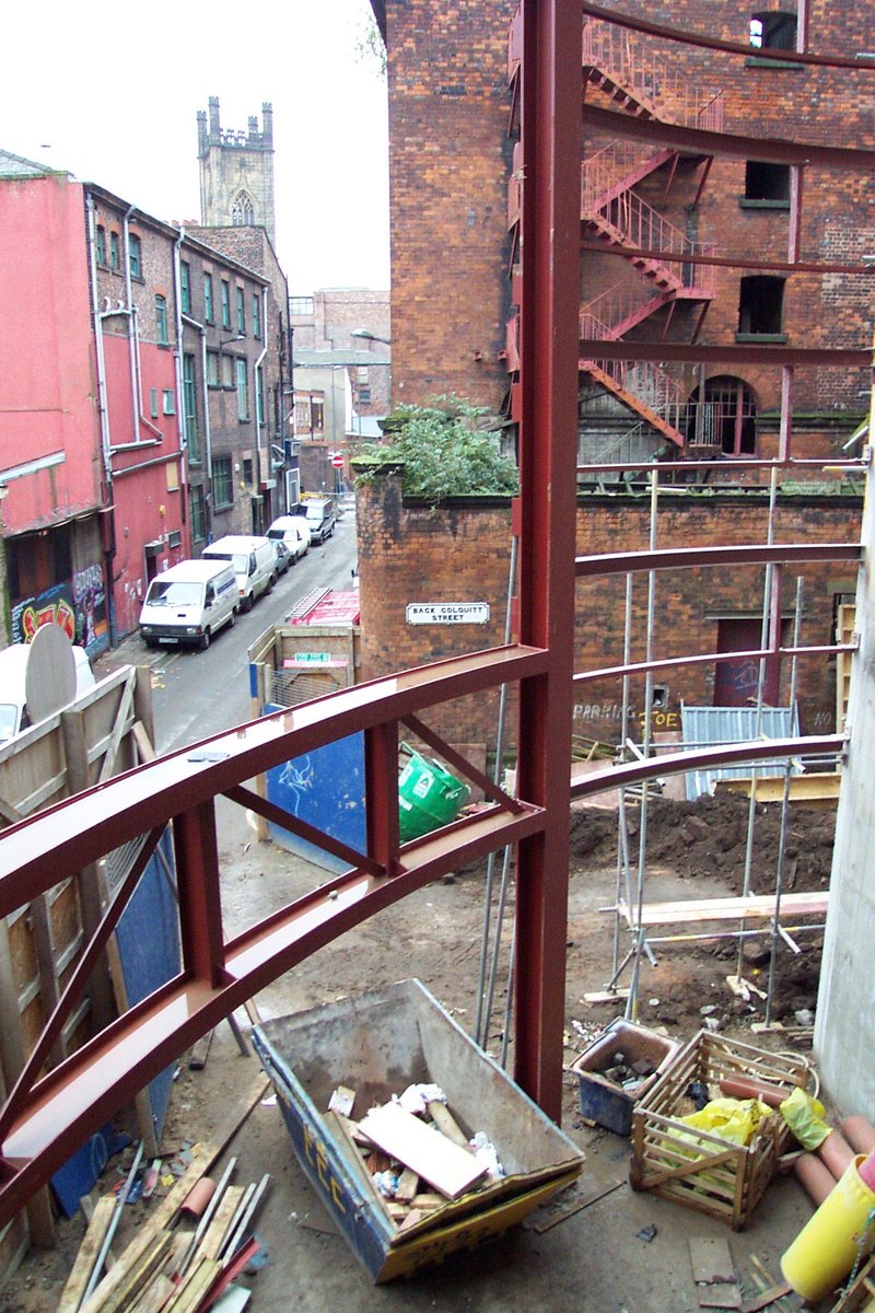 FACT_Liverpool's tweet photo. We are 20! 🎉 🙌 🥳 
It’s been two decades since we opened the doors on Wood Street.

Back in 2003, we became Liverpool’s first new arts building in over 60 years - take a look at our before photos! 🧵 ↓ https://t.co/vjhCiVAQog