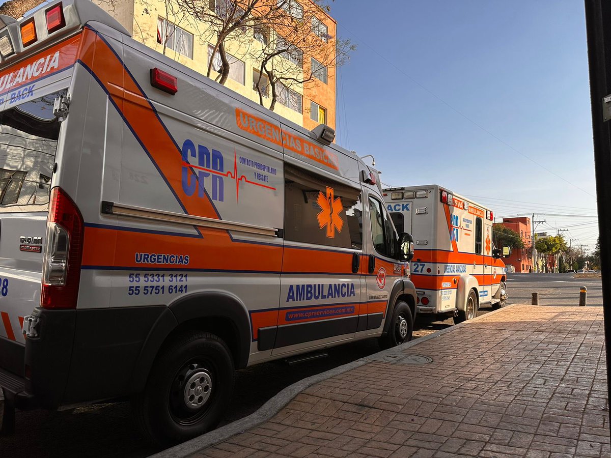 CPRServicesMx's tweet photo. El día de hoy se integra con nosotros la unidad de Urgencias Básicas con el económico 28 .
Agradecemos su preferencia.
#cprservices🇲🇽
#ambulanciasverificadas
#cprsiempreprofesionales https://t.co/b3Cu0JBjZq