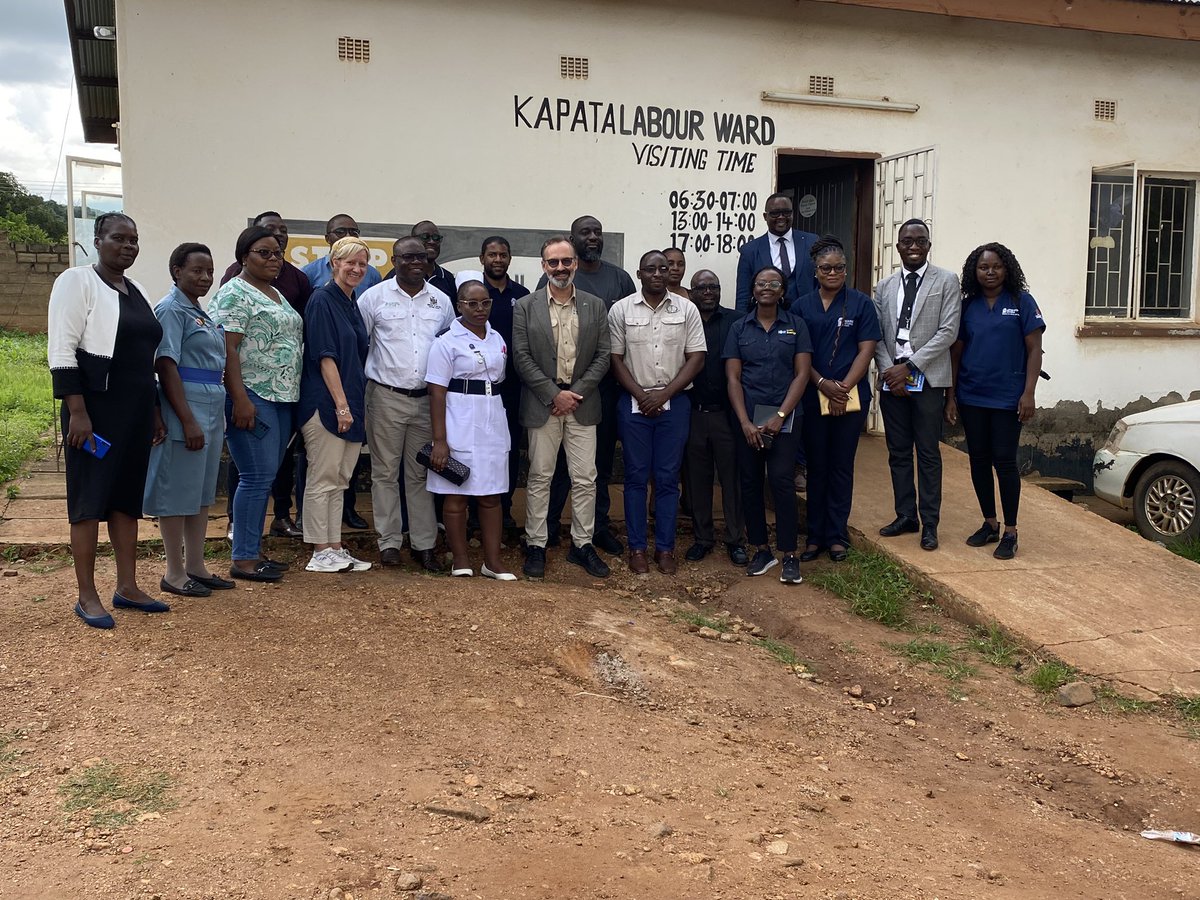 So impressed by health professionals in Eastern Province. 

<a href="/mohzambia/">Ministry of Health Zambia</a> in collaboration with <a href="/CHAI_health/">CHAI</a> <a href="/MarieStopes/">Marie Stopes International</a> <a href="/unicefzambia/">UNICEF Zambia</a> making huge differences for girls, women, &amp; children. 

Many 🙏🏼 to St. Francis’ hospital &amp; Kapata Clinic for having us today! 

#SweZam🇸🇪🇿🇲