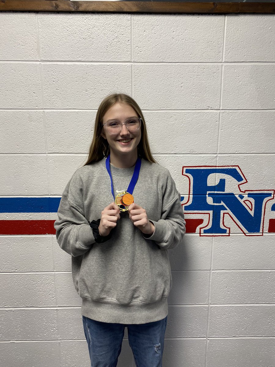 ENLadyPatriots's tweet photo. Congrats to Brooklyn for being named to the Mercy Warrior Classic All Tournament Team! This was well deserved. #LadyPatLegacy @ENHSathletics @EastNewton https://t.co/8Q9XwqfP6C