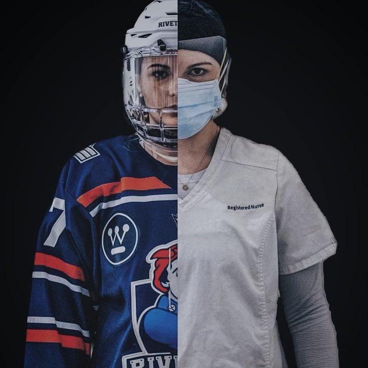 📰 Got some new content up on the @Riveters website for you all to read before this weekend’s games.

New Riv @haylzer24 joins the squad: bit.ly/3ZekeYX

And a feature on @catcrawleyy balancing hockey & nursing: bit.ly/3KuMaDB

Check ‘em both out!
#RivsRising💪
