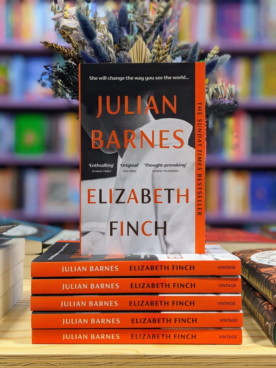 #ElizabethFinch by Julian Barnes is out today in paperback from @vintagebooks