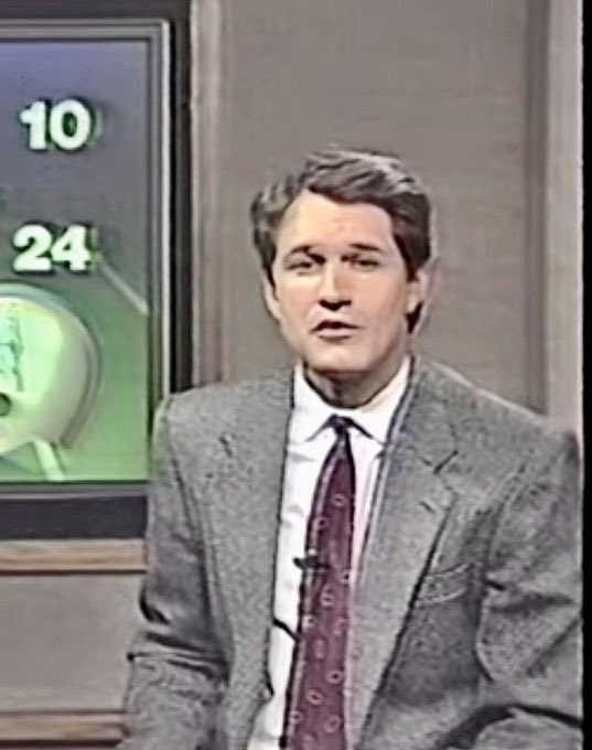 The_ChrisMyers's tweet image. Throwback Thursday..
My roots in local TV sports 
with a hint of that Cody Bellinger look!
#tbt #throwbackthursday #localtv