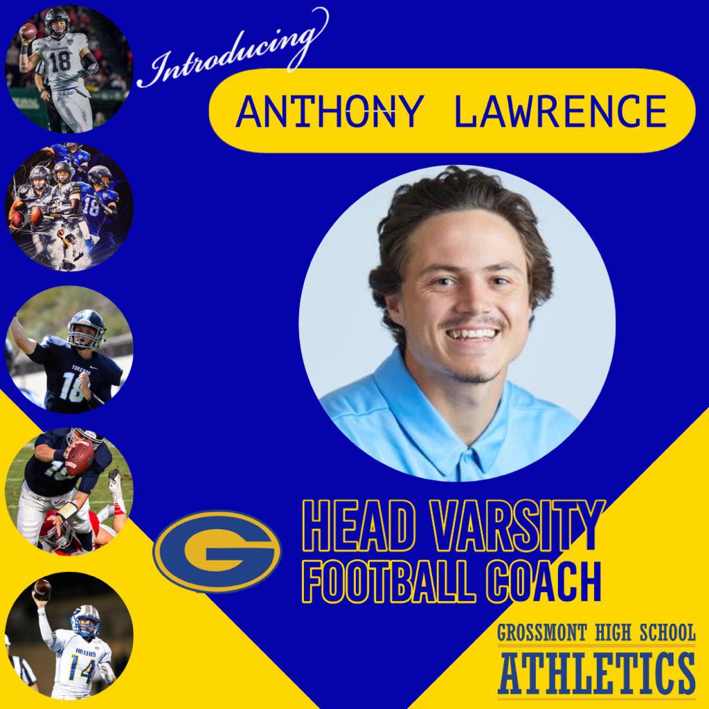 Excited and extremely grateful to be named the next Head Coach at Grossmont High School. 
Anyone who knows me knows how special this place is to me. Looking forward to getting to work!
Gs up till I freeze up 🥶🥶📈📈