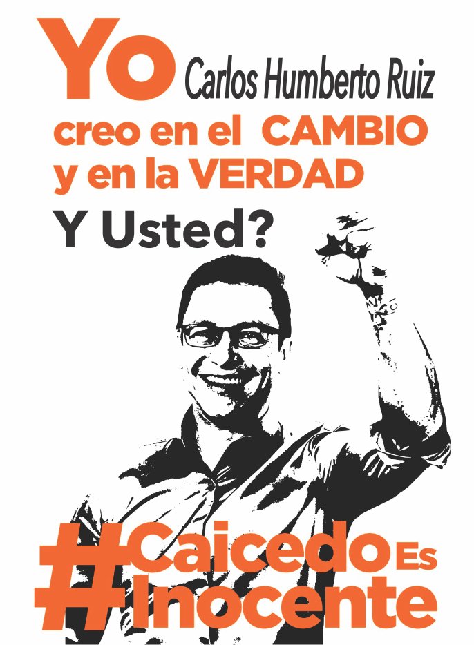 FzaDelCambio's tweet photo. #ImpunidadEs seguir alcahueteando que entes de control sigan politizados buscando eliminar el opositor político, construyéndole expedientes y abusando de su poder. #CaicedoEsInocente https://t.co/LfhMfoomWv