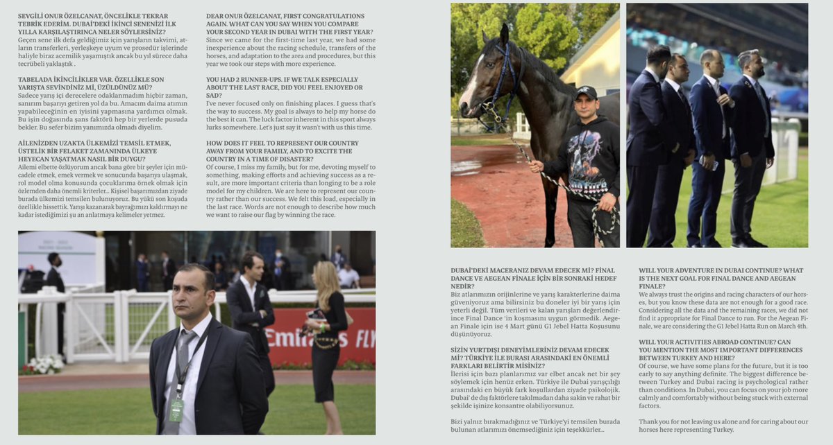 Türk Atçılığını Dubai Heyecanı Sardı…

❔Üst üste aldığı 2 ikincilik sonrasında Aegean Finale’ın yol haritası nasıl?
❔Bu atı almaya nasıl karar verildi?
❔<a href="/OzdemirEkurisi/">Özdemir Ekürisi</a> Nasıl başladı, hedefleri neler?

Musa Özdemir ve Onur Özelcanat ile özel röportaj da Şubat sayımızda 👇