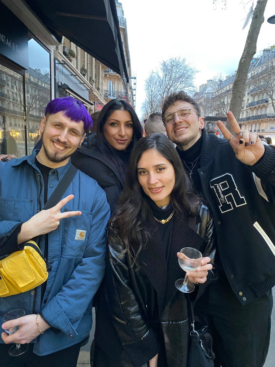 Thank you <a href="/SuperRare/">SuperRare</a> for a great shindig ✨ loved meeting new artistsx new frens and old xxx <a href="/jasmineazarian/">Jasmine Azarian</a> <a href="/TheBakaArts/">BakaArts</a> ♥️ <a href="/nft_paris/">NFT Paris</a>