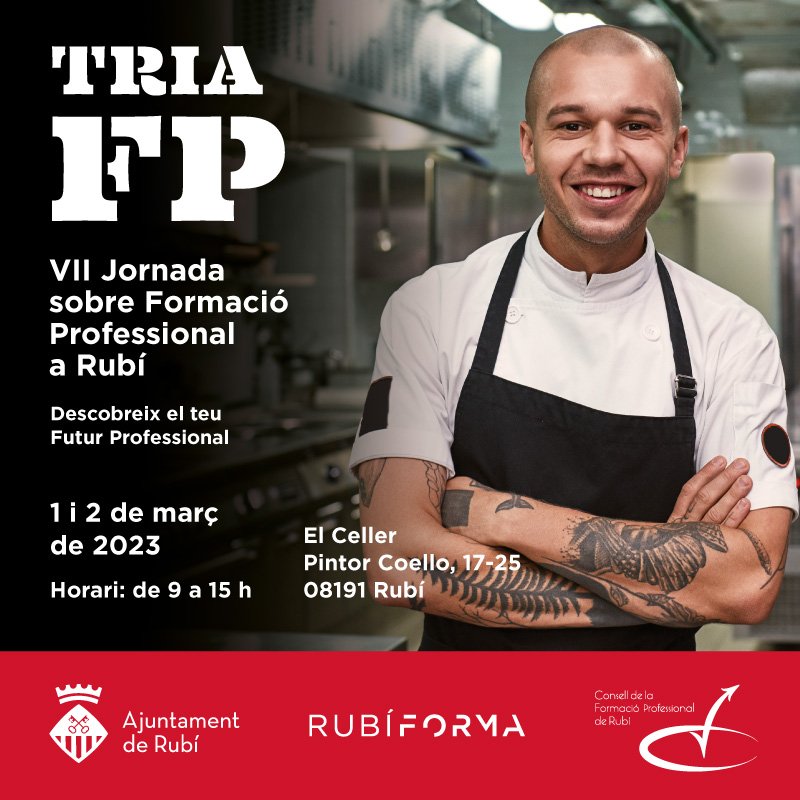 VII Jornada sobre Formació Professional dies 1 i 2 de març | RubíForma
agora.xtec.cat/iesserreta/gen…