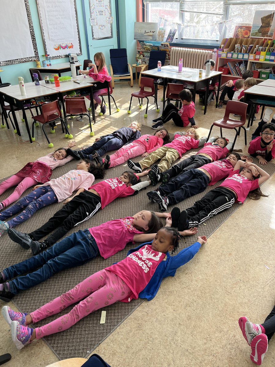 caines_mrs's tweet photo. A sea of pink during calmness activities for #pinkshirtday and #kindness week @lakecrestnl https://t.co/Ob4rGhjACY