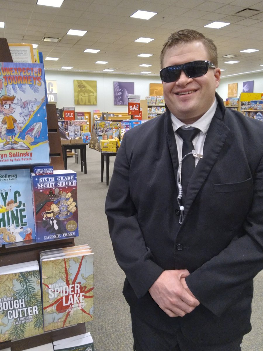 TheBadgrProject's tweet image. When you FINALLY get to see how YOUR book looks on a shelf at Barnes &amp;amp; Noble.