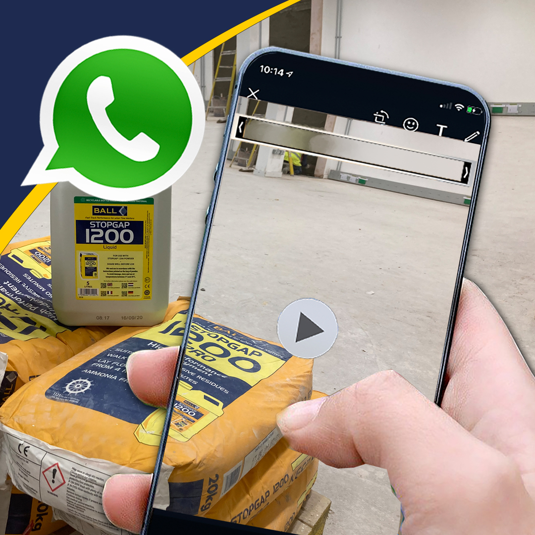 If you need a site visit we can usually perform one of these via WhatsApp. Contact your local F. Ball Technical Representative who will arrange this with you.

Find your local representative here: ➡️ ow.ly/WVjG50MT0Os

#flooring