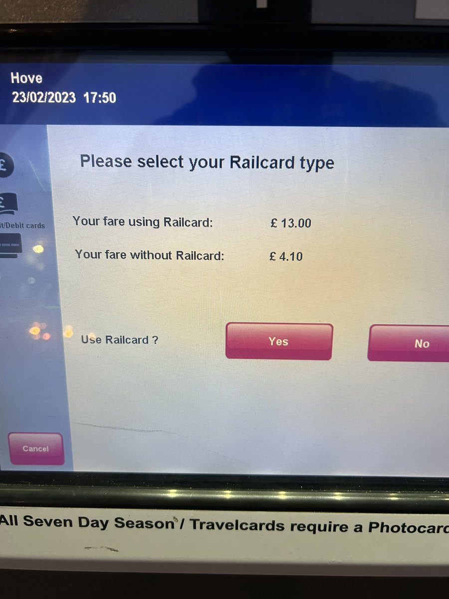 WilsonTommo's tweet photo. Probably not @SouthernRailUK https://t.co/HhE1XBmgmj