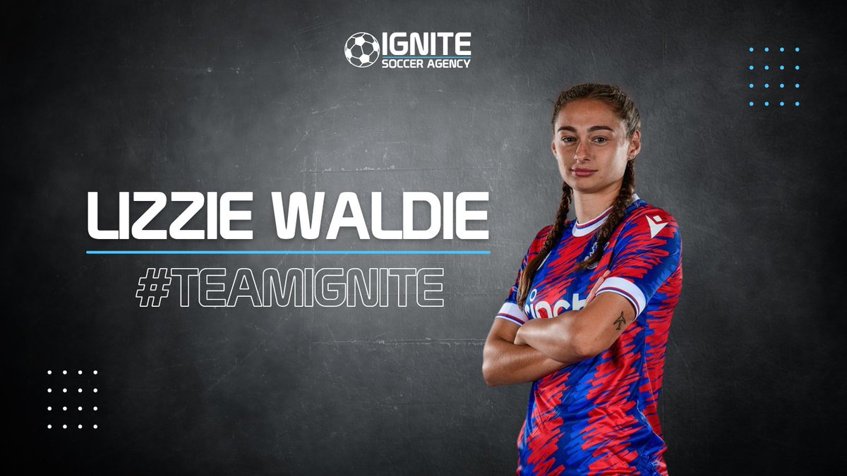 ignite_soccer's tweet image. ✍️ We are delighted to announce that Crystal Palace defender @LizzieWaldie  has committed to the Ignite Soccer Agency family for a further two years. 

We look forward to the future together. 
#TeamIgnite