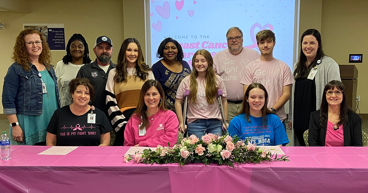 MauryRegional's tweet photo. The local community supported those fighting breast cancer in 2022 by contributing $28,833 to the Maury Regional Health Care Foundation’s Women’s Center Fund at various breast cancer awareness events.

Read the full story at https://t.co/zvBVm09tt1. https://t.co/ycs1luYxZ7