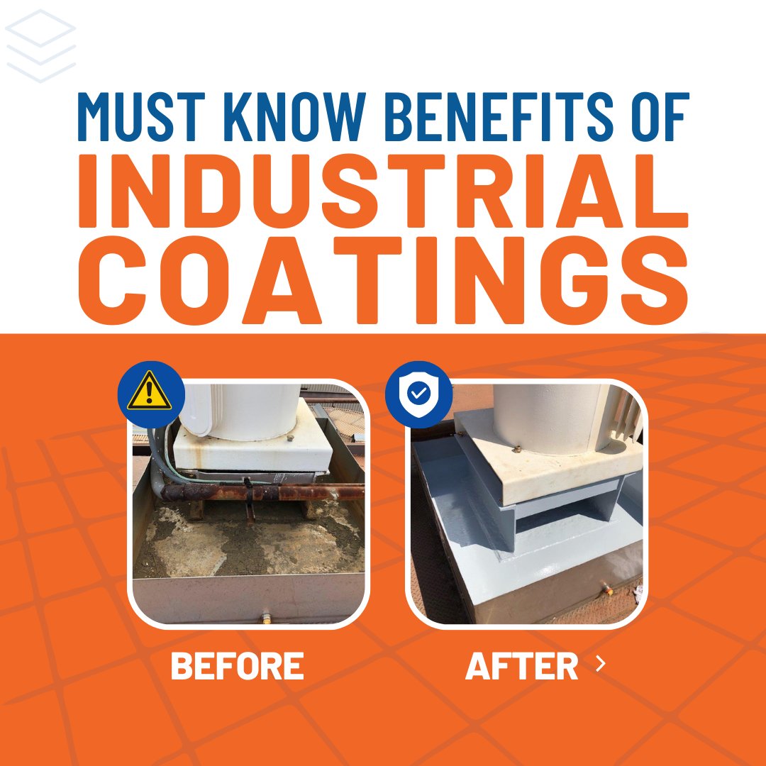 PlasTechService's tweet image. Protect your industrial equipment from harsh chemicals with OUR industrial coatings! Check out our latest blog post:
MUST KNOW BENEFITS OF INDUSTRIAL COATINGS
plastechservices.com/post/an-analys…
#industrialcoatings #chemicalresistance #PlasTechServices