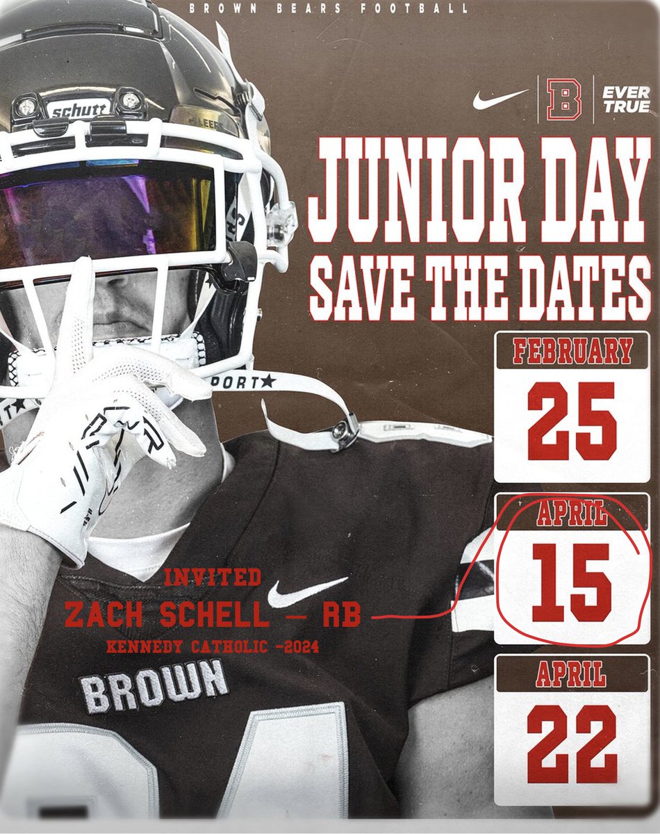 Thank you <a href="/coach_marini/">Heather Marini</a> for inviting me to see <a href="/BrownU_Football/">Brown Bears Football</a>.  <a href="/BrownUniversity/">Brown University</a> is a top school&amp;honor to apply to. Per usual- Im doing 2 a days with my brothers <a href="/KennedyCathWA/">Kennedy Catholic</a> &amp; <a href="/gofordsports/">Ford Sports Performance</a>. <a href="/CoachMaui/">Maui Borden</a> <a href="/Coach_Bonds253/">Drew Bonds</a> <a href="/TFordFSP/">Tracy Ford</a> <a href="/RFordFSP/">Reggie Ford</a> <a href="/BrandonHuffman/">Brandon Huffman</a> <a href="/CoachCross2/">Coach Sheldon Cross</a>