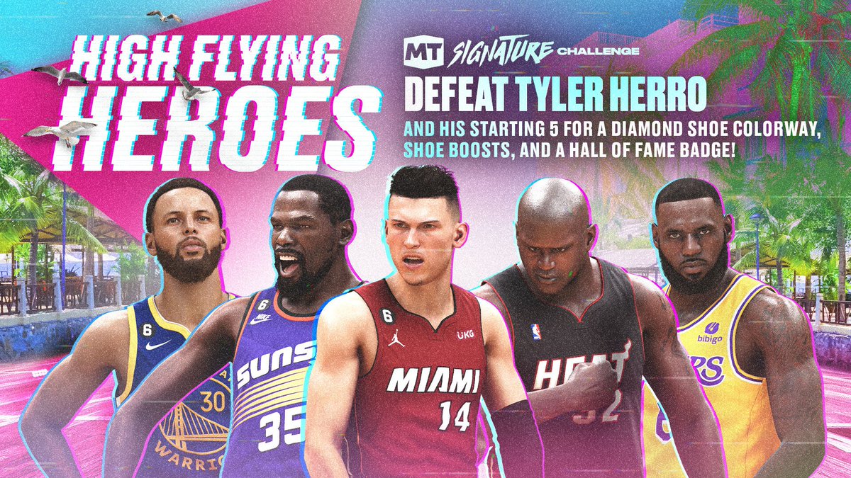 Who thinks they can beat <a href="/raf_tyler/">Tyler Herro</a>'s starting 5⃣?