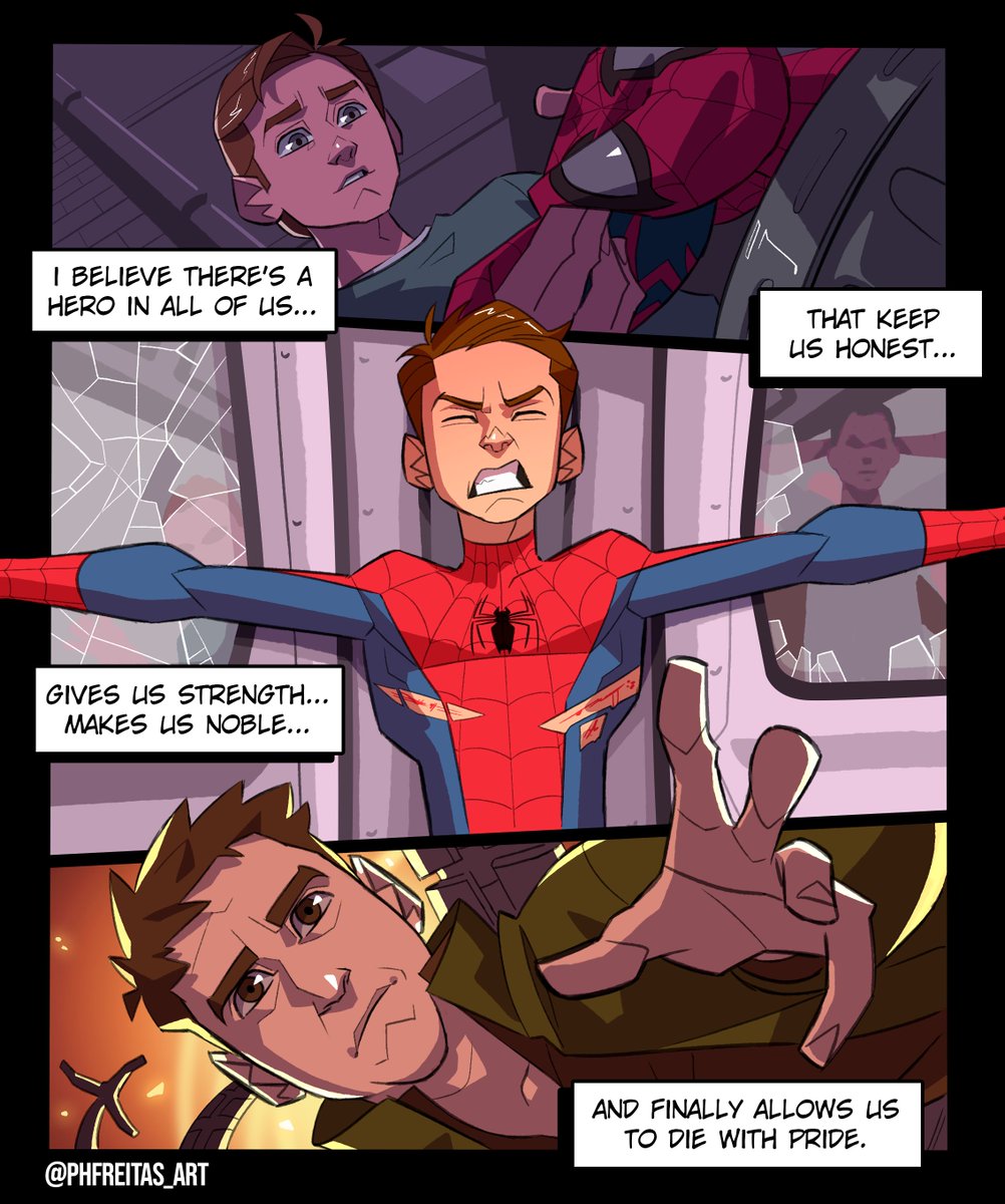RT @phfreitas_art: Spider-Man: Moments
Part 2/3 https://t.co/dJVevHp6qW