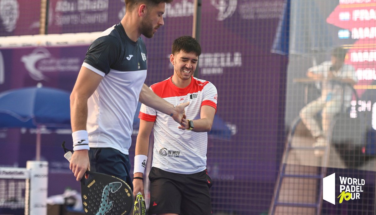 Orgulloso de cómo hemos competido y cómo hemos luchado contra una de las mejores parejas de todo el circuito. Nos vamos con la cabeza bien alta del primer torneo del año #WPTAbuDhabiMaster. Sigamos trabajando, <a href="/Miguel16Benitez/">Miguel Benítez L.</a>, y seguirán llegando los buenos resultados 🙌🏼