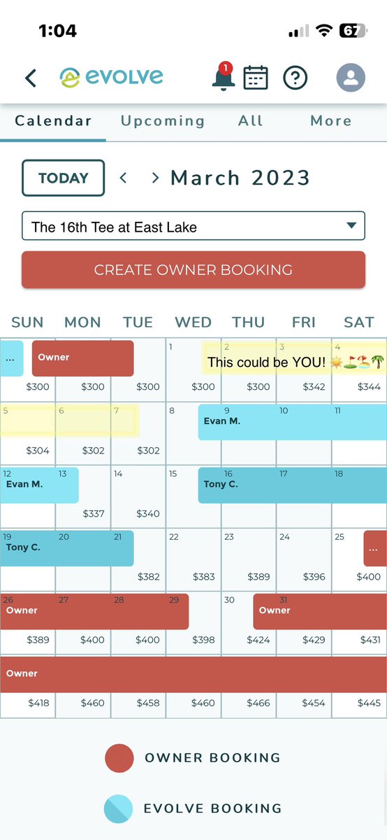 Escape the winter! We now have a window of availability in March! Don’t miss out!
<a href="/EvolveVR/">Evolve</a> #vacation #golf #travel #getaway #florida #escape #palmtree #sunshine #beach #relax #renew #workremote #sightseeing #ocean #gulf #snowbird #airbnb #vrbo #evolve  
evolve.com/vacation-renta…