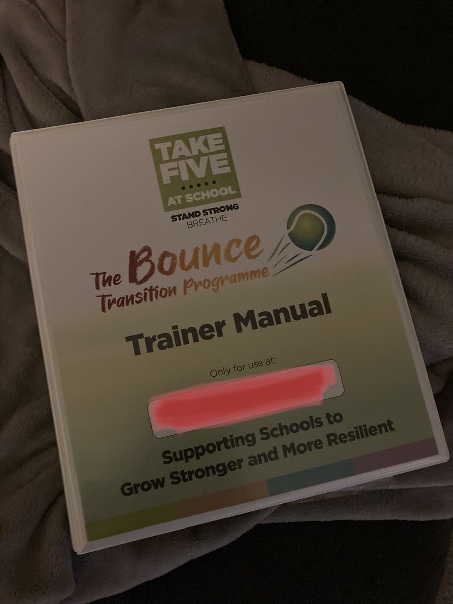 kellieboyd21's tweet image. Had a fabulous day at ‘The BOUNCE Transition Programme’ training today… Cannot wait to delve into this with the lovelies in UKS2. Already know that this programme will be so beneficial for so many of our children.  #Take5 #Y6transition