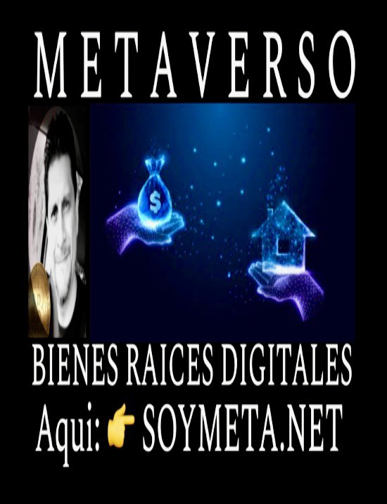 catonrodriguez's tweet photo. Ingresa Aquí 👉 https://t.co/Sdd2CuRhA9 (1 PM CDMX)
PD: Ingresa, Subscríbete al canal y da click en la 👉(🔔) para que te NOTIFIQUE cuando estamos en VIVO
#metaverso #metainversor #metainversionista #metaagente #metabroker #web3 #nftmarketplace #nft #bienesraíces #metauniverso https://t.co/1aUPh2IguX
