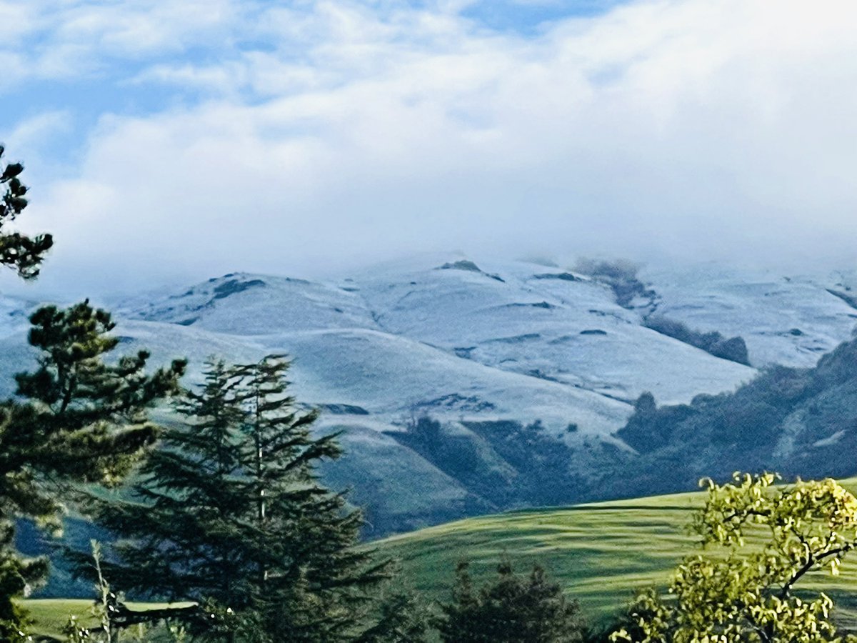 ShirleyLinC's tweet photo. @nbcbayarea @BobNBC Lookin up to the Fremont hills. https://t.co/Pg3Fhu1lPi