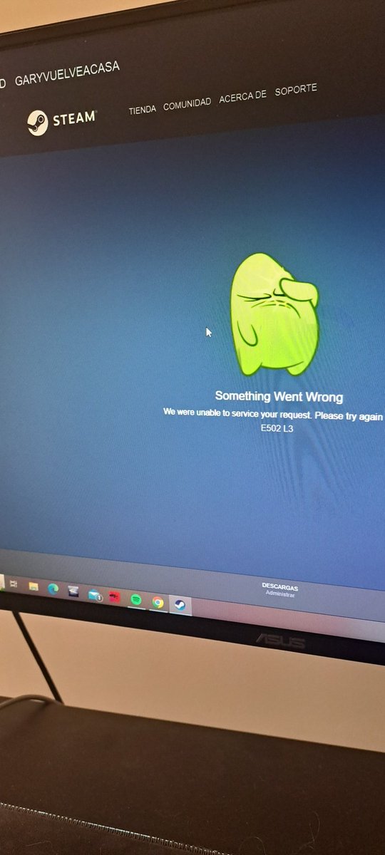 thenewghostff's tweet photo. ¿Qué pasó steam? https://t.co/Z46Gee1SU1