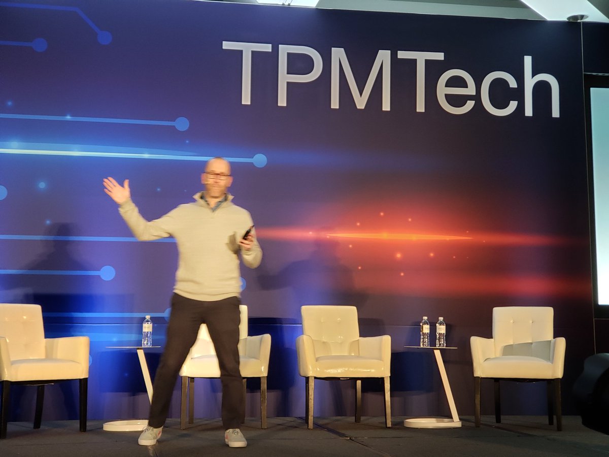 TPM Tech is under way with <a href="/LogTechEric/">Eric Johnson</a> giving the opening remarks.

"Tech is now part of the supply chain discussion"