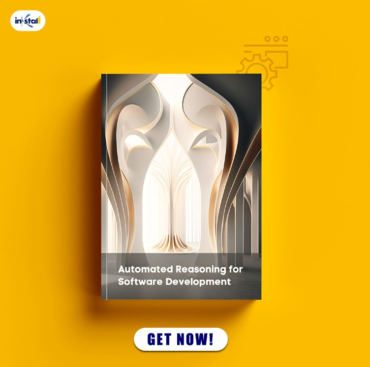 Inkstall's tweet photo. Empower Your Software Development with 'Automated Reasoning'
#bookstagram #books #automatedreasoning #softwaredeveloper #getnow #buynow #softwareengineer #software #automated #codingbooks #technicalbooks #programming #programmers #readers #publications #buybook #buybooks https://t.co/X3M6MRNUMC