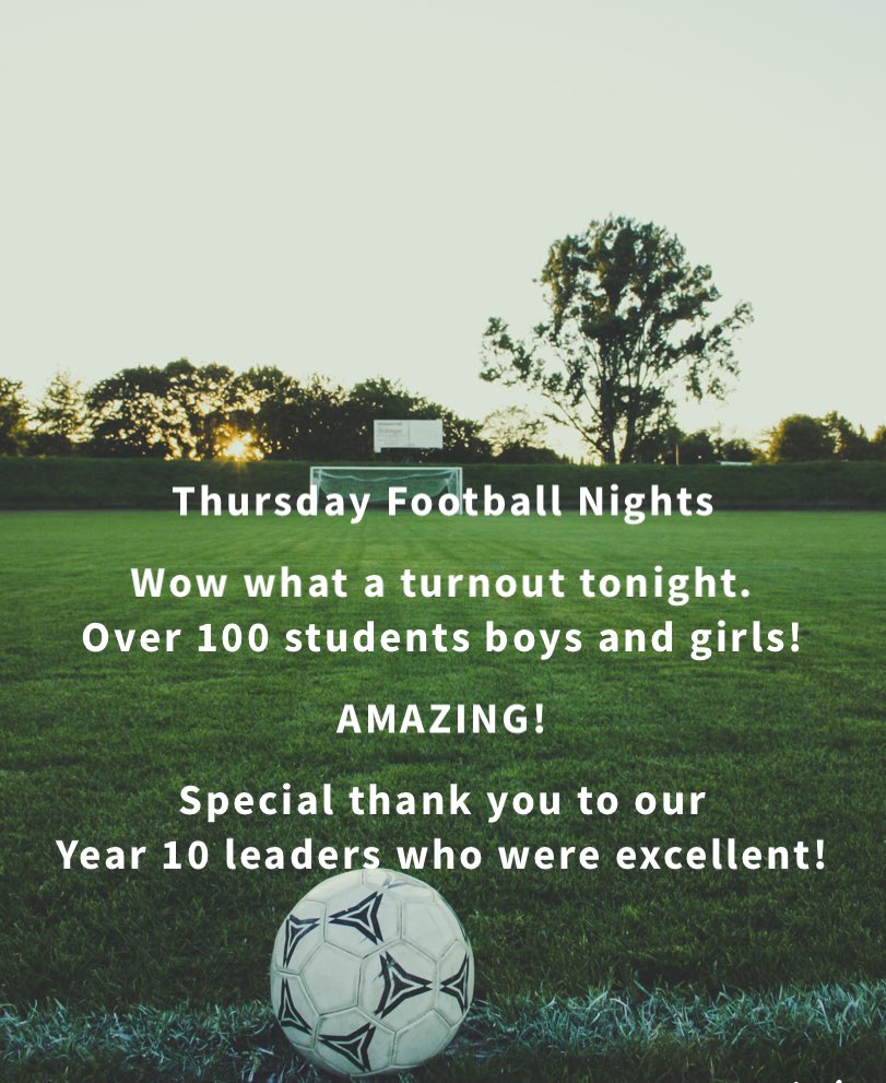 TNHA_PE's tweet image. Did you attend Football Thursday? Amazing session tonight! #sitlessmovemore