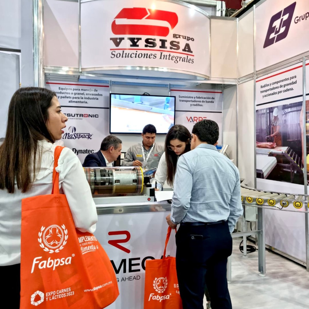 GpoEJE's tweet photo. Un poco de lo que se está viviendo en su tercer día de la Expo Carnes y Lácteos.

Más información: https://t.co/PJg3XA2xLA
🌐 Conoce más en nuestra página web: https://t.co/xUxXZ7rVOL

#grupoindustrialeje #ControlDeCalidad #maquinariaindustrial #ExpoCarnes #Cintermex #monterrey https://t.co/HyYEvZq20O