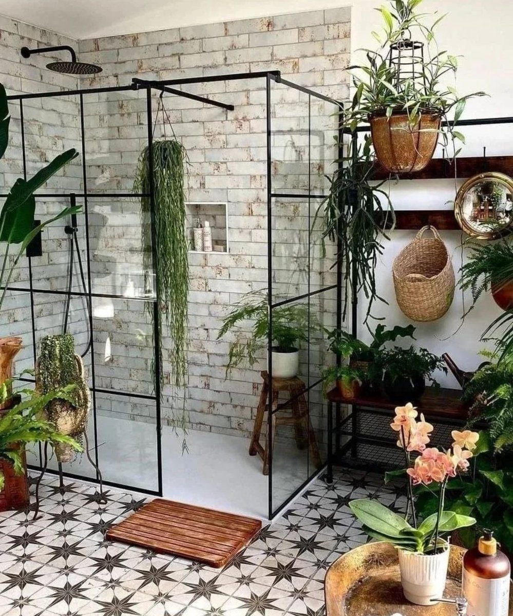 HobbyistPlant's tweet photo. A perfect bathroom 🌿 https://t.co/x9EQeYcdWq